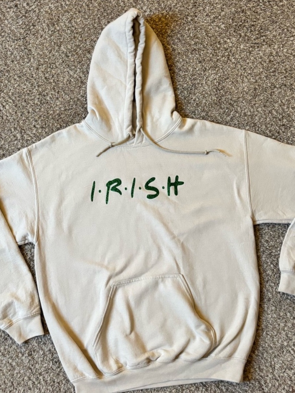 Cream "IRISH" Hoodie